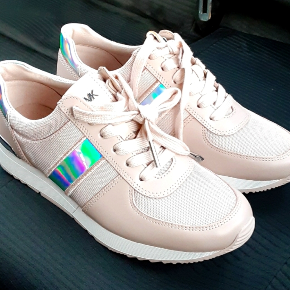 Michael Kors Leather Tennis Shoes - Size 6